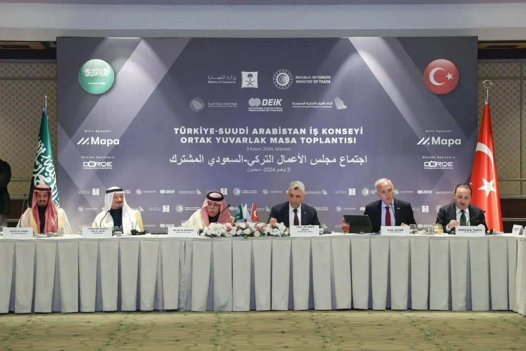 منتدى الأعمال التركي - السعودي طريق نحو تحسين التبادل والتعاون التجاري