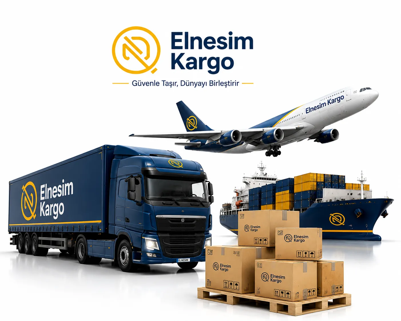 türkiye’den körfez ülkelerine kargo için depoda hazırlanan korumalı paketleme ve paletleme aşaması
