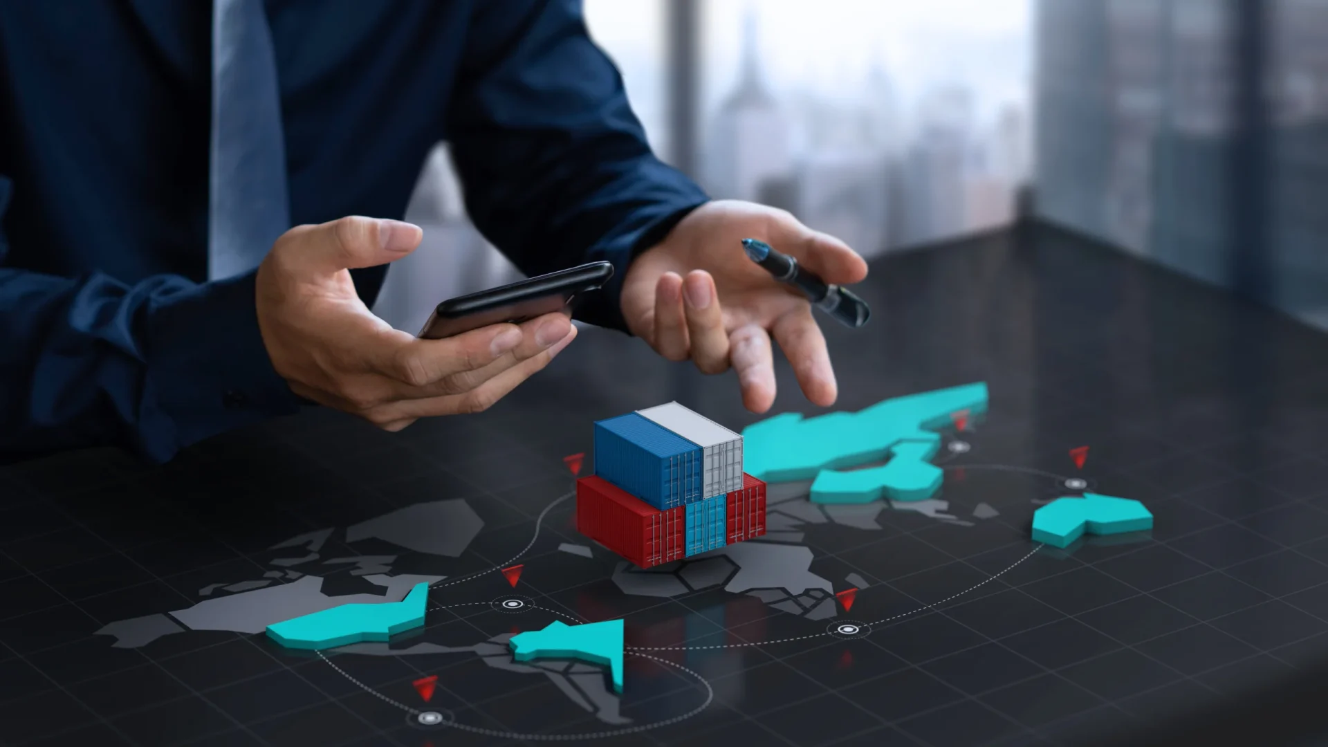 الإجراءات المتبعة لحفظ البضائع