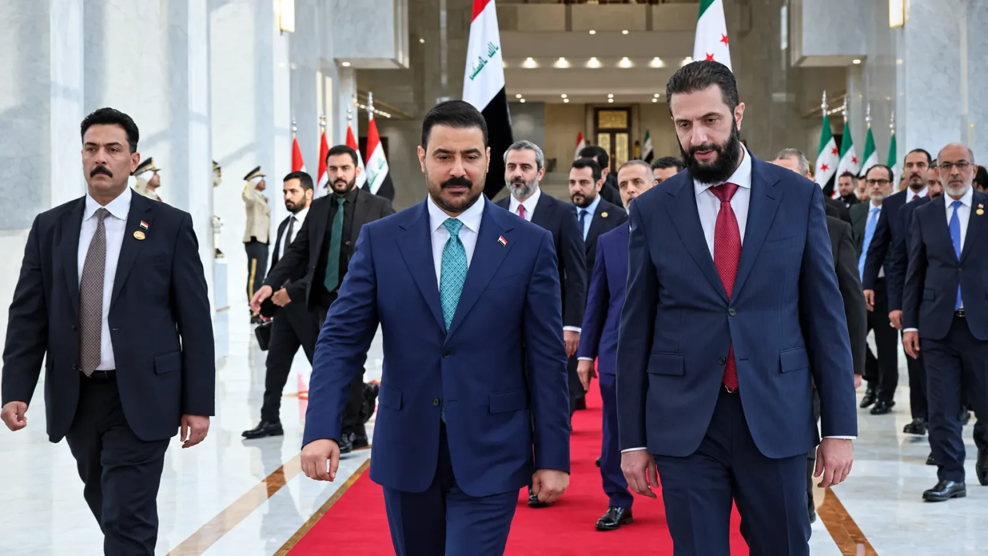الشرع والزيدي يبحثان بدمشق تعزيز التعاون الاقتصادي وأمن الحدود new
